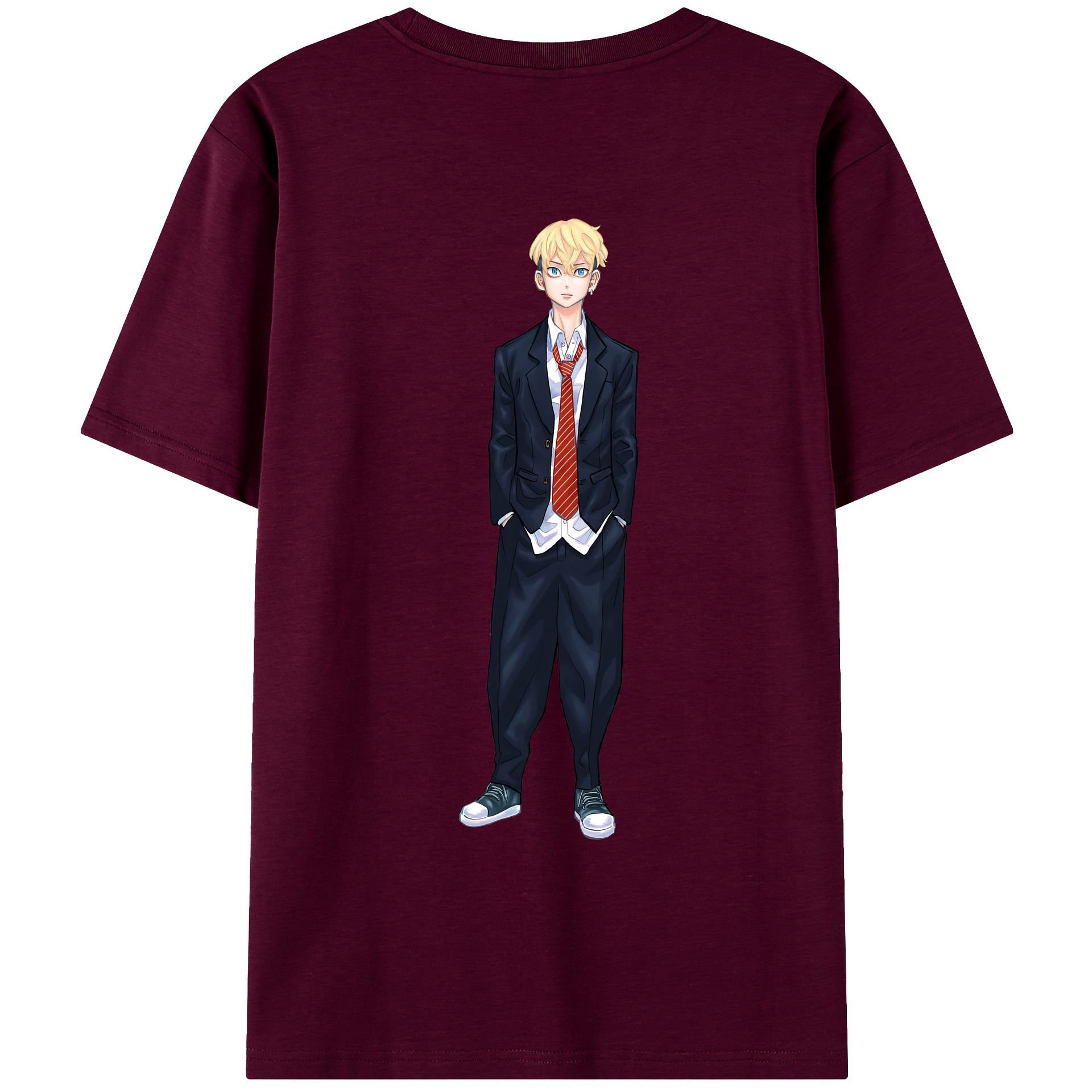 （画像用） 東京リベンジャーズ Tokyo Revengers レディース半袖Tシャツ(バックプリント)